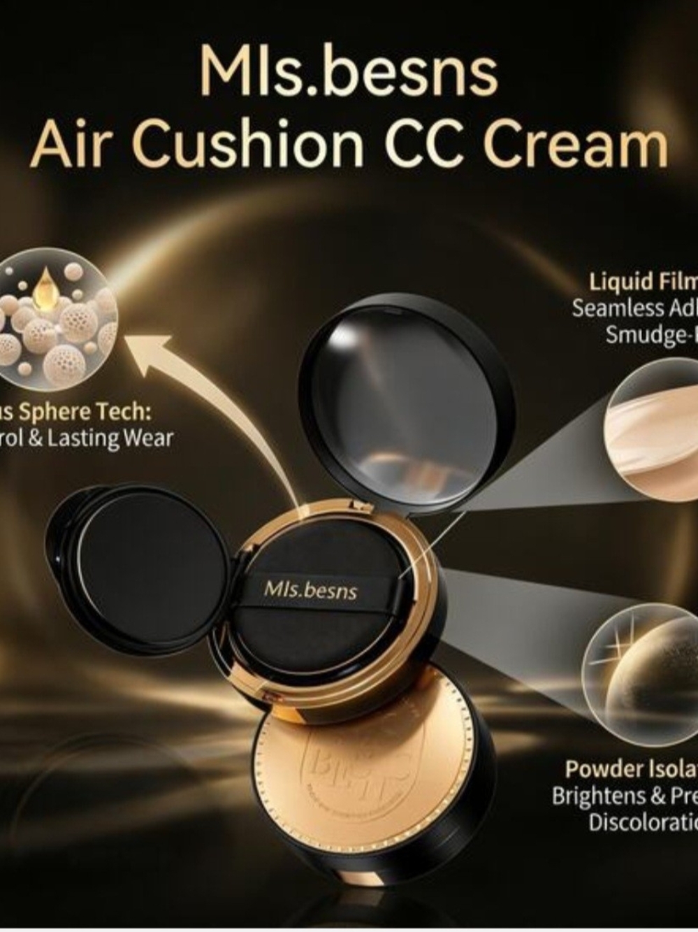 M1s.besns Air Cushion CC Cream Compact